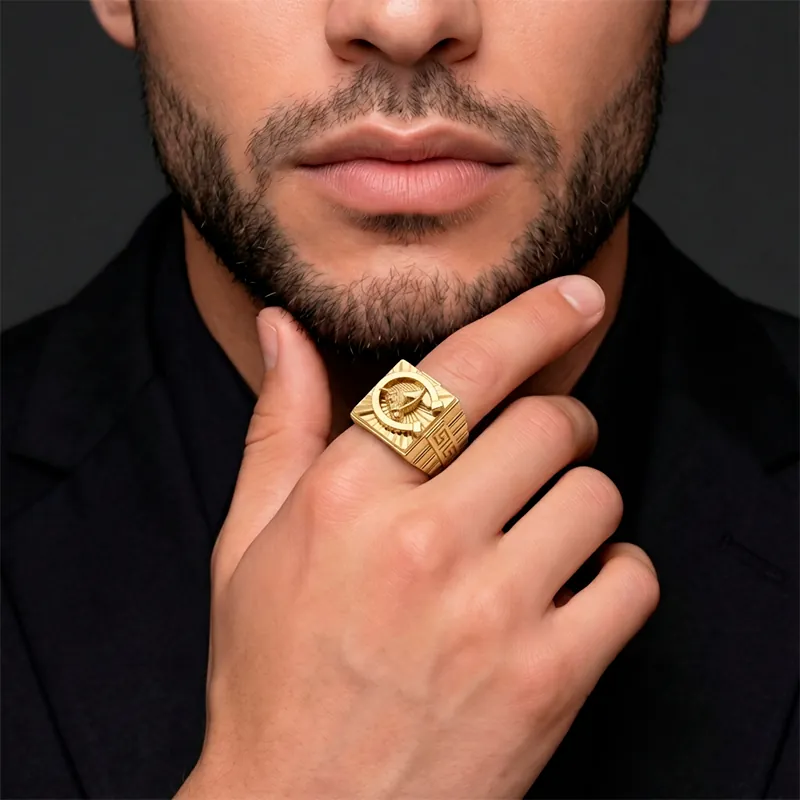 Anillo Sello Herradura