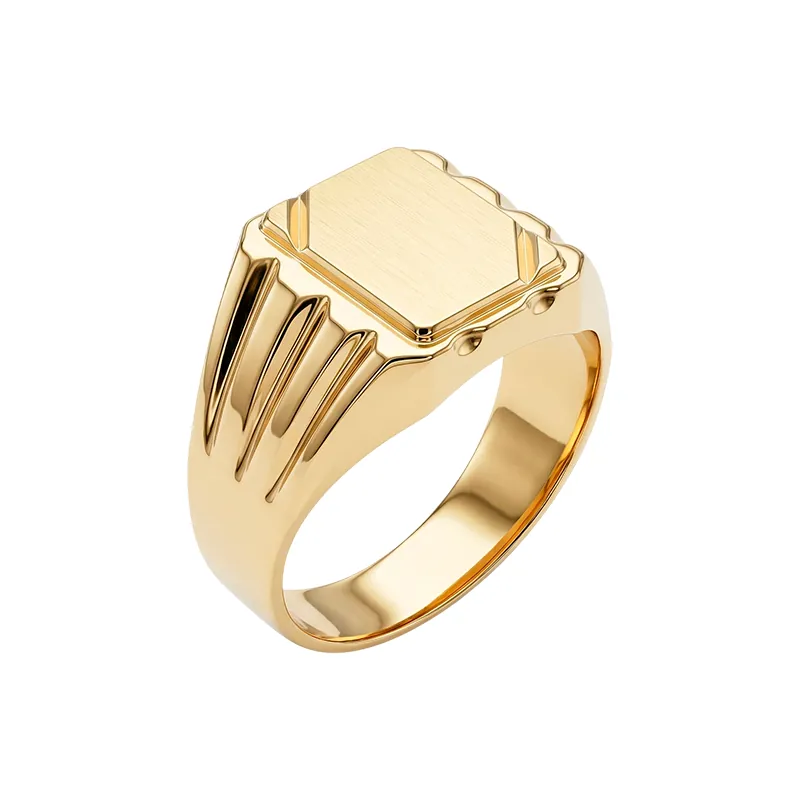 Anillo Sello Rectangular