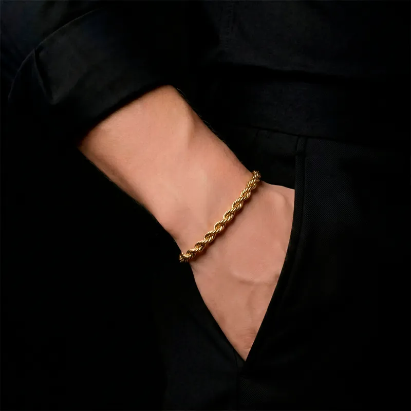 Pulsera de Tejido Cordón